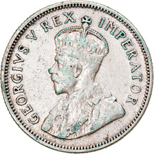 Monnaie, Afrique du Sud, George V, Shilling, 1936, Pretoria, TTB, Argent