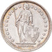 Coin, Switzerland, Franc, 1907, Bern, AU(50-53), Silver, KM:24