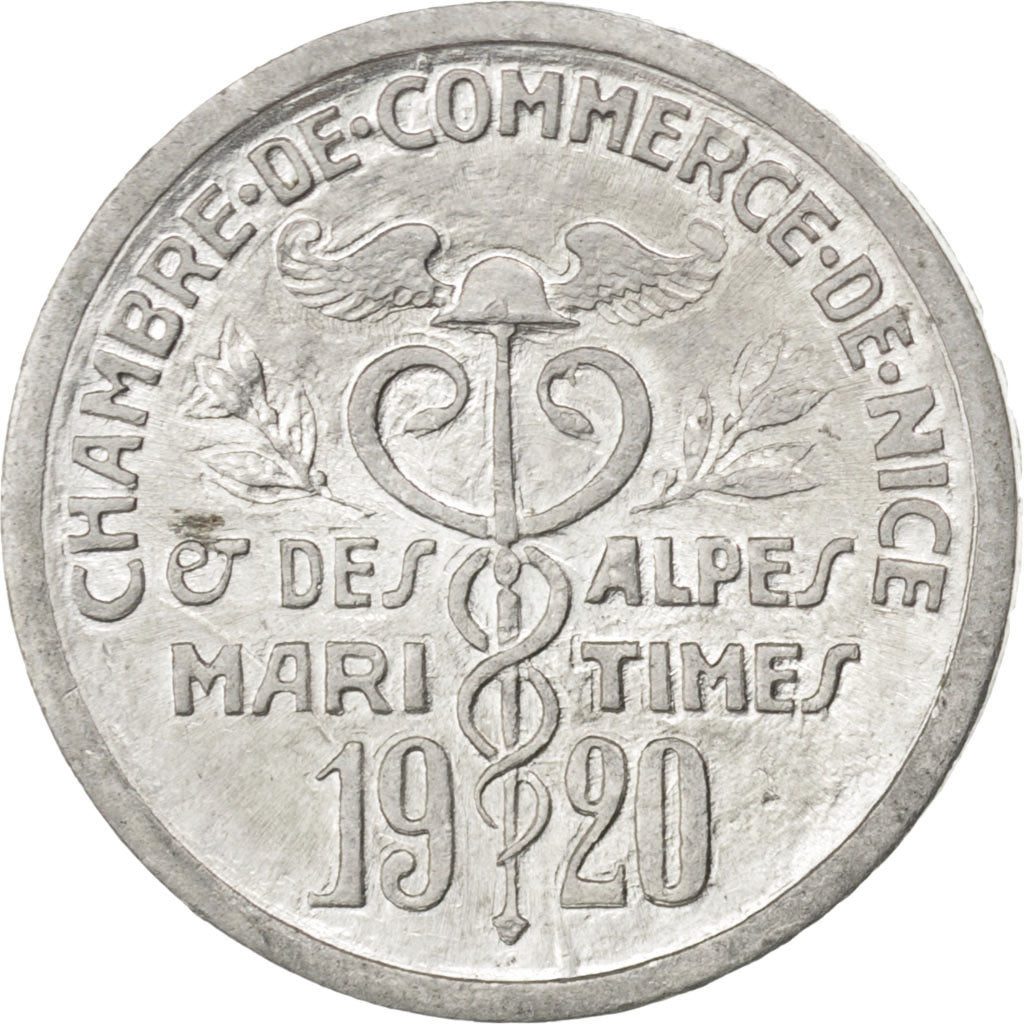 Nice, Chambre de Commerce, 5 Centimes 1920, Elie 10.1