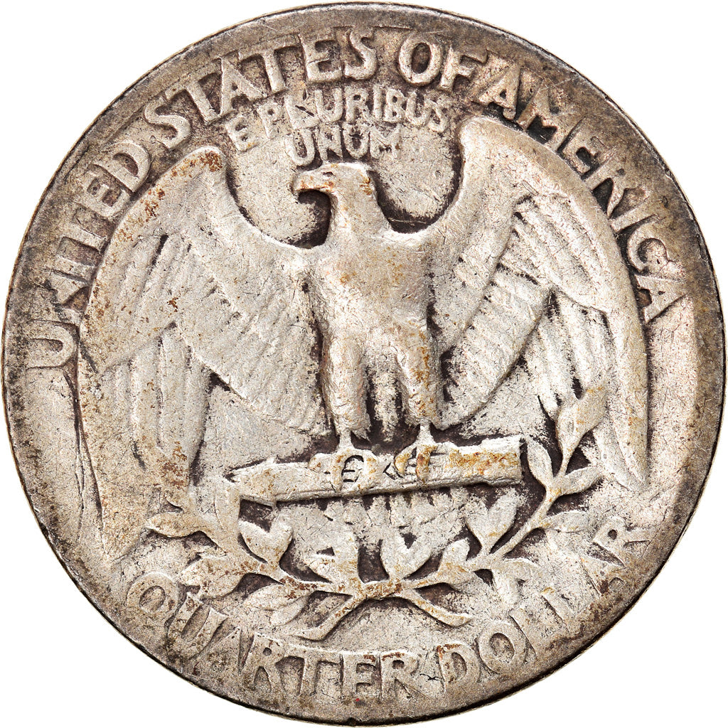 Moeda, Estados Unidos da América, Washington Quarter, Quarter, 1942, U.S. Mint
