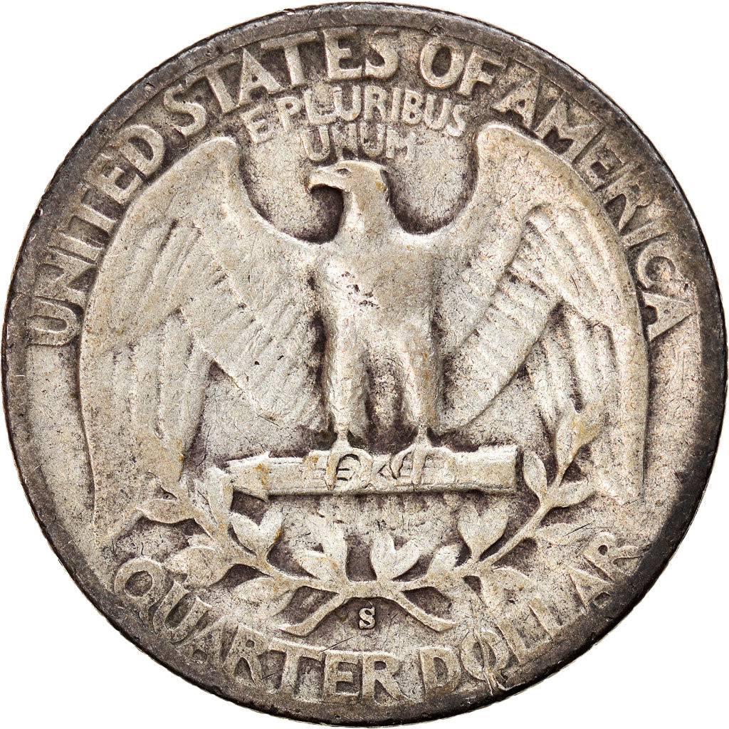 Coin, United States, Washington Quarter, Quarter, 1943, U.S. Mint, San