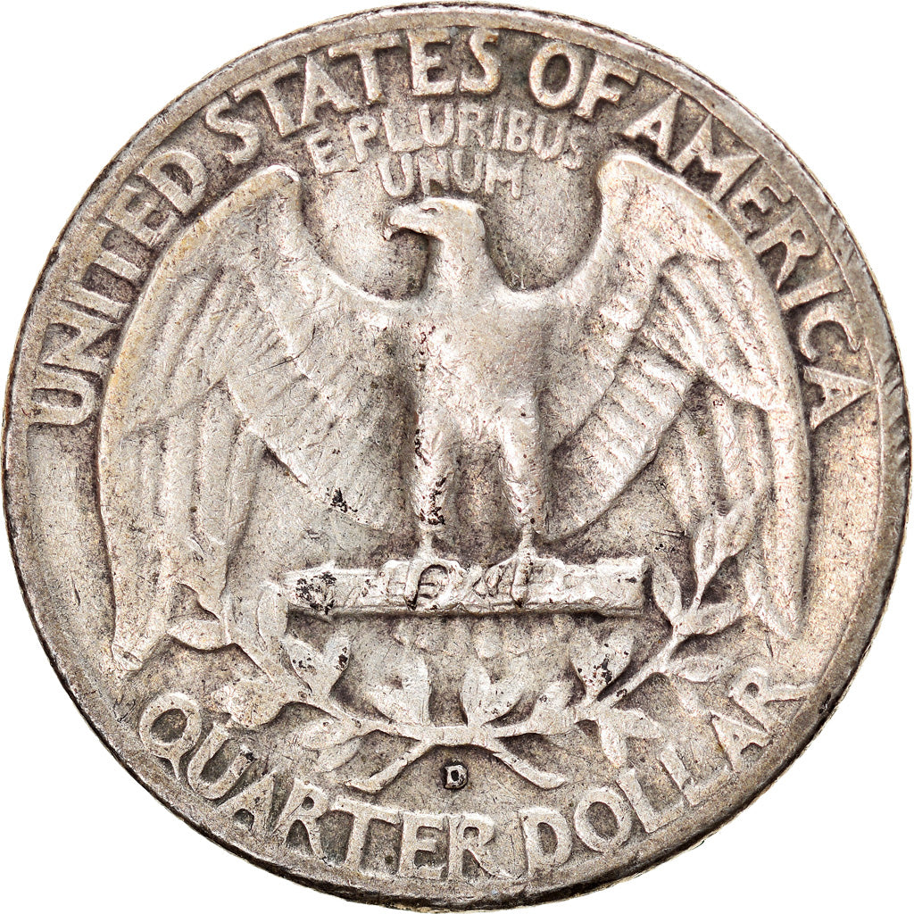Coin, United States, Washington Quarter, Quarter, 1952, U.S. Mint, Denver