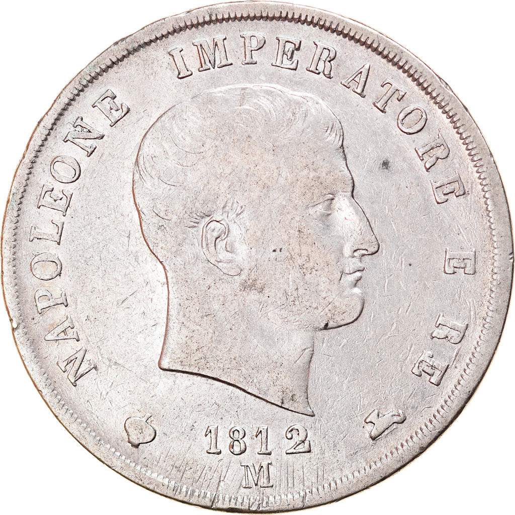 Coin, ITALIAN STATES, KINGDOM OF NAPOLEON, Napoleon I, 5 Lire, 1812, Milan