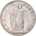 Münze, Italien Staaten, PIEDMONT REPUBLIC, 5 Francs, An 10, Turin, SS, Silber