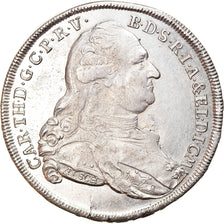 Munten, Duitse staten, BAVARIA, Karl Theodor, Thaler, 1781, Munich, ZF+, Zilver