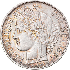 Moneta, Francja, Cérès, 5 Francs, 1849, Paris, EF(40-45), Srebro, KM:761.1