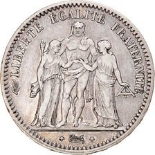 Coin, France, Hercule, 5 Francs, 1848, Paris, EF(40-45), Silver, KM:756.1