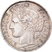 Moeda, França, Cérès, 5 Francs, 1870, Bordeaux, EF(40-45), Prata, KM:818.4