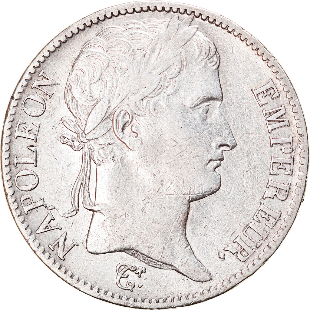 Moneta, Francja, Napoléon I, 5 Francs, 1812, Bayonne, EF(40-45), Srebro