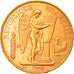 Moneta, Francja, Génie, 100 Francs, 1908, Paris, AU(50-53), Złoto, KM:858