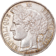 Munten, Frankrijk, Cérès, 5 Francs, 1870, Paris, ZF, Zilver, KM:819