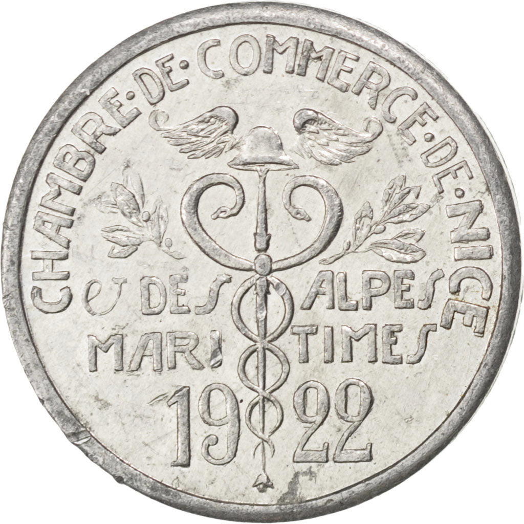 Coin, France, 5 Centimes, 1922, EF(40-45), Aluminium, Elie:10.3