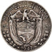 Coin, Panama, 1/4 Balboa, 1947, EF(40-45), Silver, KM:11.1