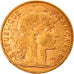 Moeda, França, Marianne, 10 Francs, 1906, Paris, EF(40-45), Dourado, KM:846