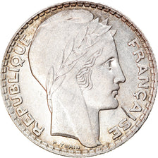 Münze, Frankreich, Turin, 10 Francs, 1938, Paris, VZ, Silber, KM:878