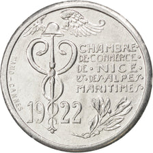 France, 10 Centimes, 1922, AU(55-58), Aluminium, Elie #10.4, 1.60