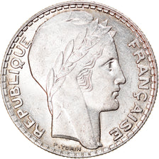 Moneda, Francia, 10 Francs, 1938, Paris, EBC+, Plata, KM:878, Gadoury:801