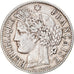 Moeda, França, Cérès, 2 Francs, 1887, Paris, EF(40-45), Prata, KM:817.1