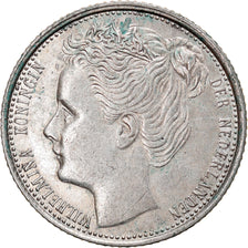Moneda, Países Bajos, Wilhelmina I, 10 Cents, 1903, EBC, Plata, KM:135