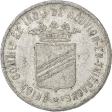 France, 5 Centimes, 1921, EF(40-45), Aluminium, Elie #10.1, 0.65