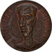 França, Medal, Bernard Buffet, Artes e Cultura, 1958, Kischka, AU(55-58)