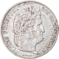 Coin, France, Louis-Philippe, 5 Francs, 1835, La Rochelle, VF(30-35), Silver