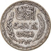 Moneta, Tunisia, Ahmad Pasha Bey, 5 Francs, AH 1353/1934, Paris, BB, Argento