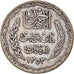 Monnaie, Tunisie, Ahmad Pasha Bey, 5 Francs, AH 1353/1934, Paris, TTB, Argent