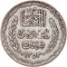 Munten, Tunisië, Ahmad Pasha Bey, 5 Francs, AH 1353/1934, Paris, ZF, Zilver