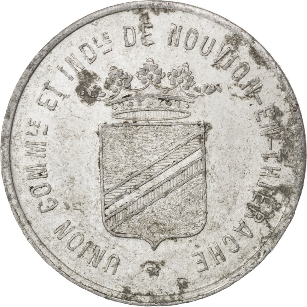 France, 10 Centimes, 1921, EF(40-45), Aluminium, Elie #10.2, 1.05