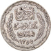 Moneta, Tunisia, Ahmad Pasha Bey, 5 Francs, 1936/AH1355, Paris, BB+, Argento