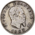 Coin, Italy, Vittorio Emanuele II, Lira, 1863, Milan, VF(30-35), Silver, KM:5a.1