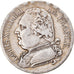 Coin, France, Louis XVIII, Louis XVIII, 5 Francs, 1814, Toulouse, VF(30-35)