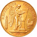 Münze, Frankreich, Génie, 100 Francs, 1881, Paris, SS, Gold, KM:832