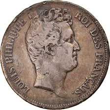 Monnaie, France, Louis-Philippe, 5 Francs, 1831, Paris, TB, Argent, Gadoury:676