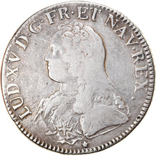 Coin, France, Louis XV, Écu aux branches d'olivier, Ecu, 1726, Bordeaux
