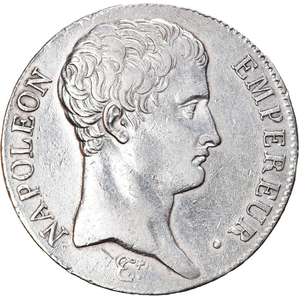 Coin, France, Napoléon I, 5 Francs, AN 14, Paris, EF(40-45), Silver, KM:662.1