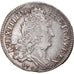 Moeda, França, Louis XIV, 10 Sols aux insignes, 10 Sols-1/8 Ecu, 1704, Paris