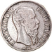 Moneta, Messico, Maximilian, Peso, 1866, Mexico City, MB, Argento, KM:388.1