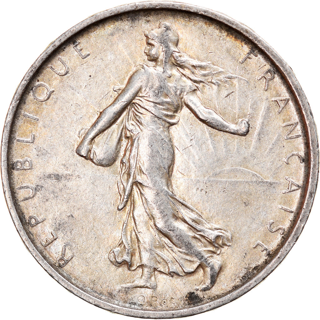 Coin, France, Semeuse, 5 Francs, 1967, Paris, AU(50-53), Silver, KM:926