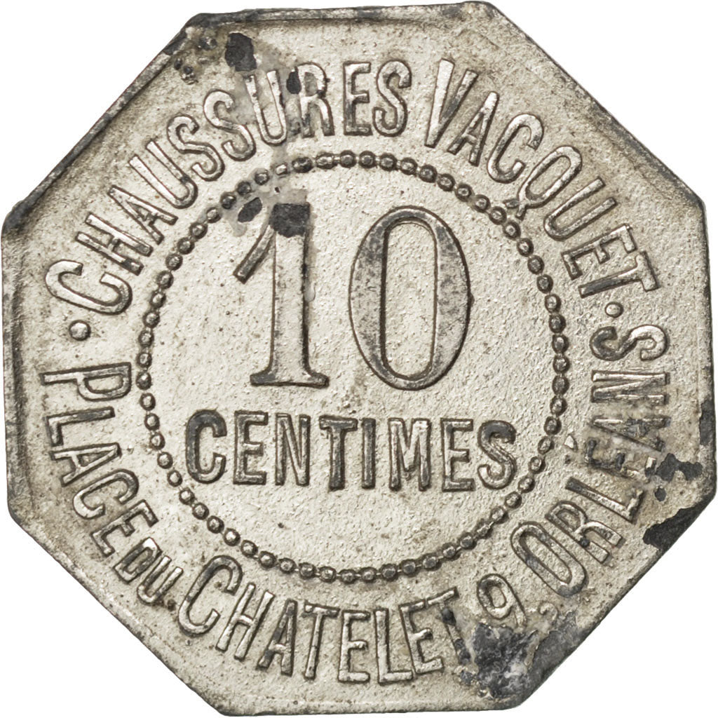 Coin, France, 10 Centimes, EF(40-45), Zinc, Elie:30.2