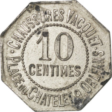 Coin, France, 10 Centimes, EF(40-45), Zinc, Elie:30.2