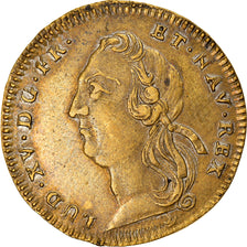 Francia, Token, Place de la Bourse, Statue Equestre de Louis XV, Bordeaux