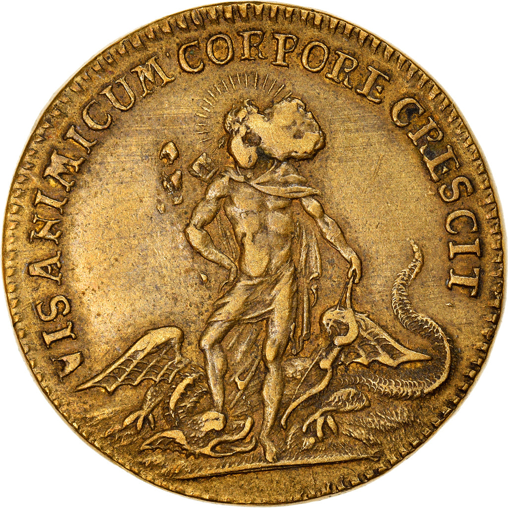 France, Jeton, Louis XV, Nuremberg, TTB+, Laiton