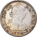 Coin, Mexico, Charles III, 2 Reales, 1773, Mexico City, EF(40-45), Silver