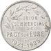France, 10 Centimes, EF(40-45), Aluminium, Elie #10.1, 0.96