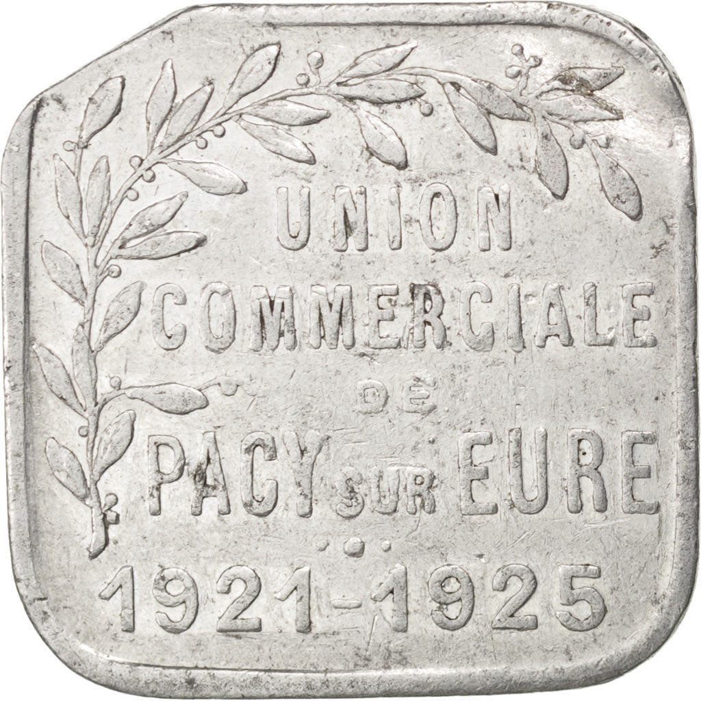 France, 25 Centimes, VF(30-35), Aluminium, Elie #10.2, 1.36