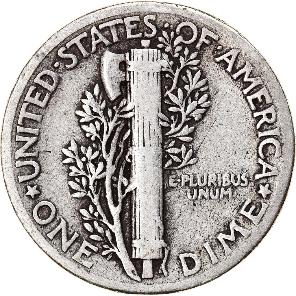 Münze, Vereinigte Staaten, Mercury Dime, Dime, 1939, U.S. Mint, Philadelphia