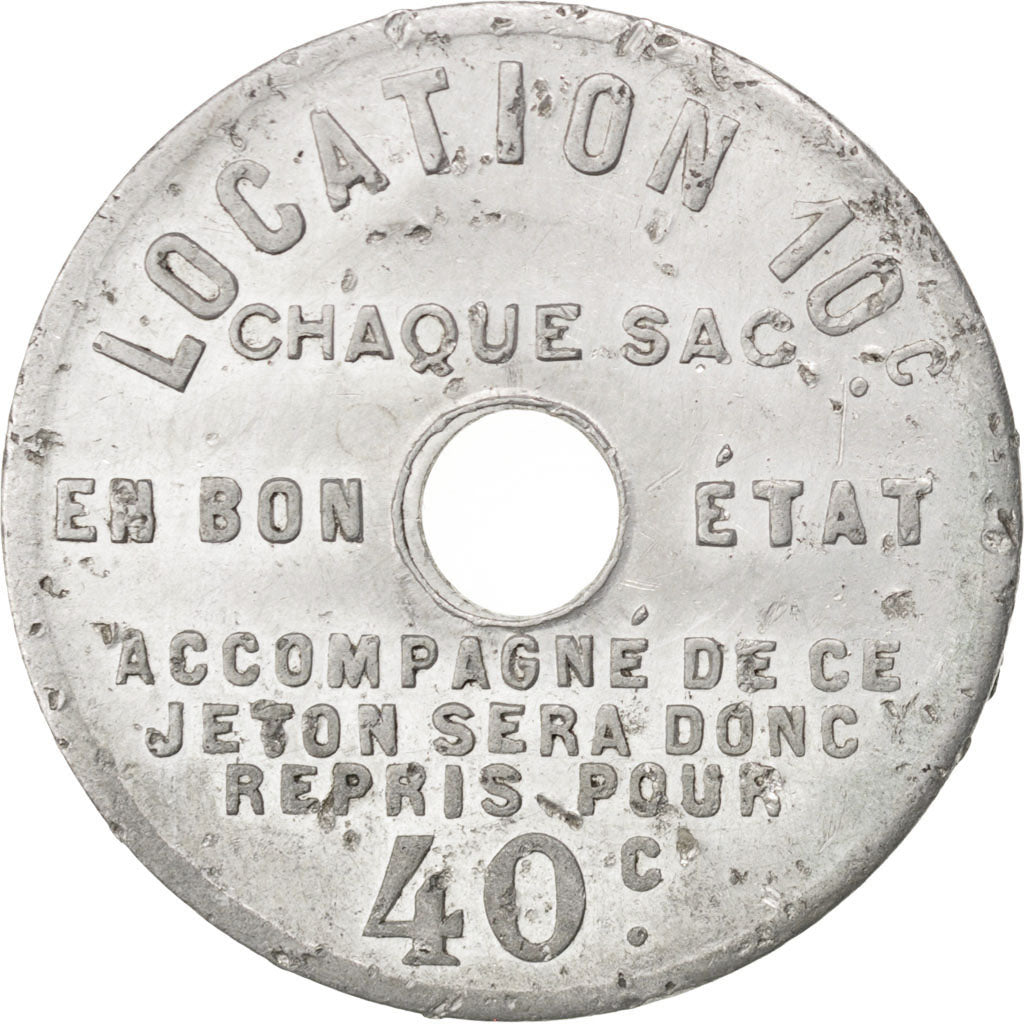 France, 50 Centimes, EF(40-45), Aluminium, Elie #M35.1, 1.47