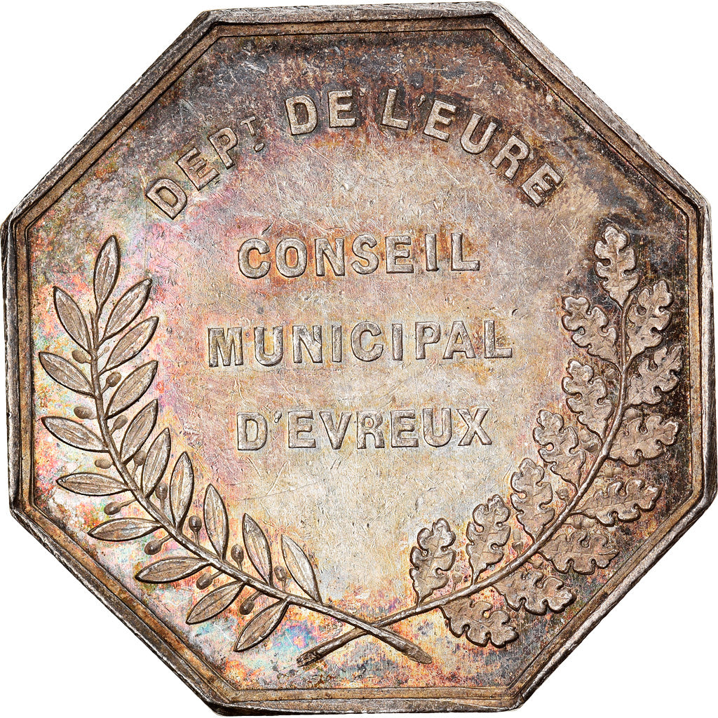 Frankreich, Token, conseil municipal d'Evreux, département de l'Eure, VZ+